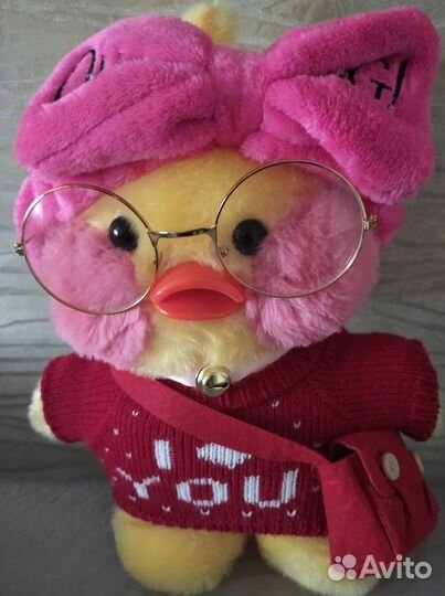 Утка лалафанфан lalafanfan уточка в очках