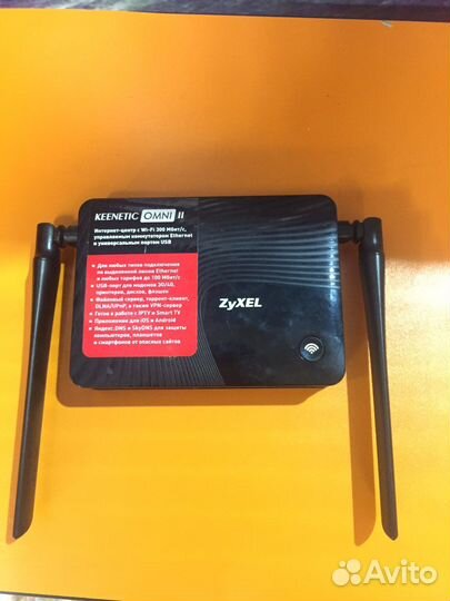 Роутер zyxel omni 2