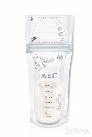Пакеты для заморозки молока avent philips