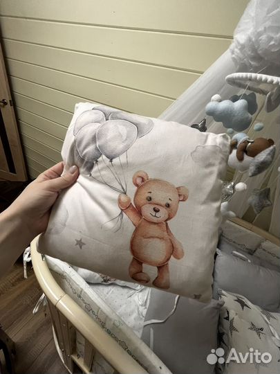 Бортики в детскую кроватку