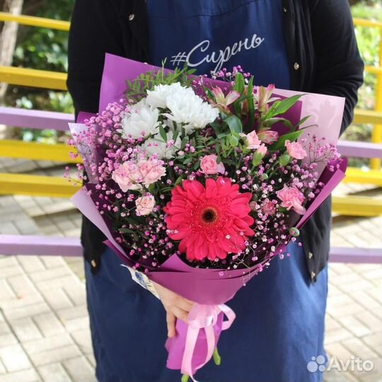 Цветы альстромерия в букетах Пермь Доставка