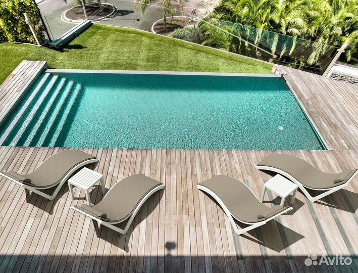 Шезлонг- лежак