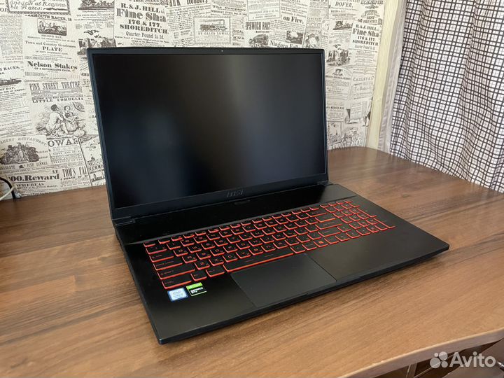 Игровой ноутбук MSI Katana GF75 Thin