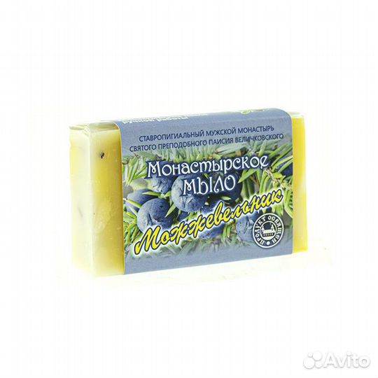 85 гр. Монастырское мыло Можжевельник