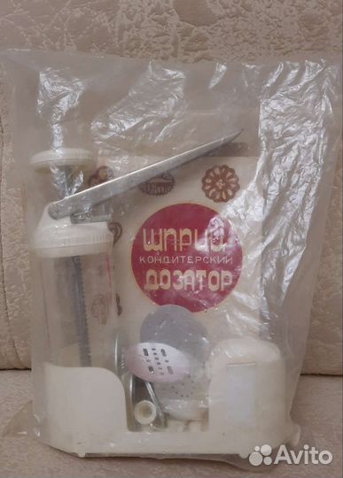Кондитерский шприц СССР