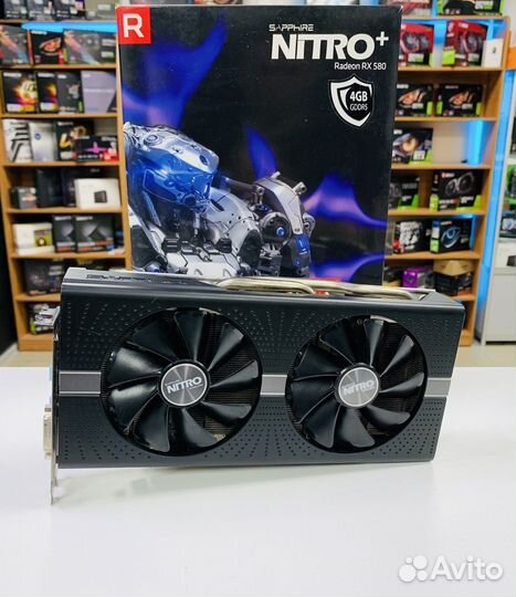 Игровая видеокарта RX580 8GB