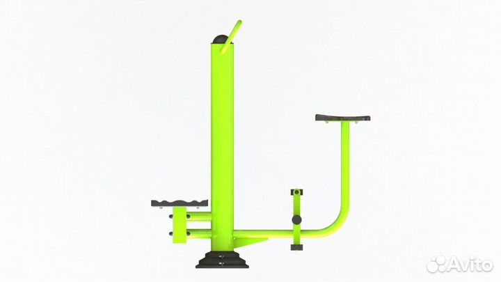 Уличный тренажер взрослый Велосипед + Степ для двоих Pioner A16976