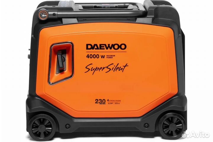 Бензиновый инверторный генератор daewoo GDA4500SEi
