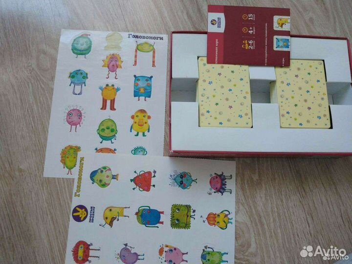 Игра головоноги 2 в 1. Для детей 4+
