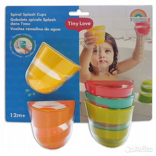 Игрушка для ванны Tiny Love Стаканчик 5шт