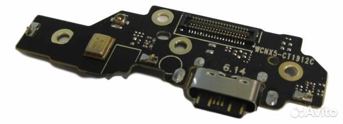 Шлейф для Nokia 5.1 Plus (TA-1105) (плата) + разъе