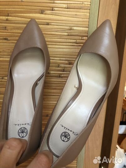 Туфли женские 37 размер натуральная кожа эконика