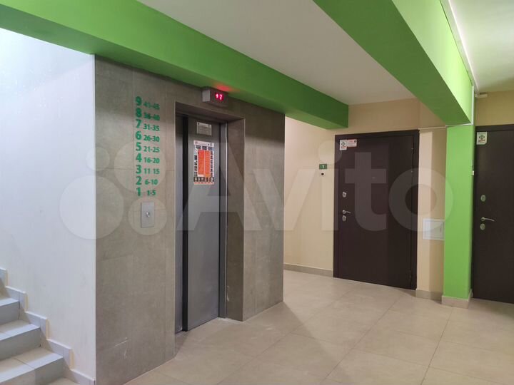 1-к. квартира, 40,1 м², 8/9 эт.