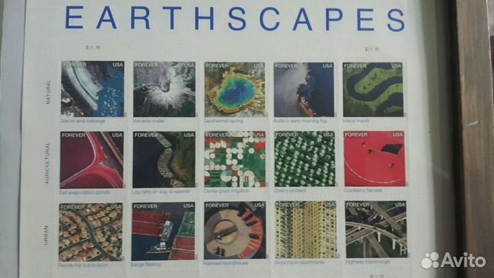 Марки почтовые США