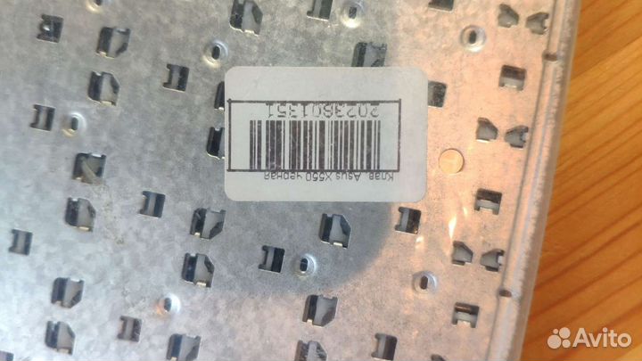Клавиатура для ноутбука asus 550 серии