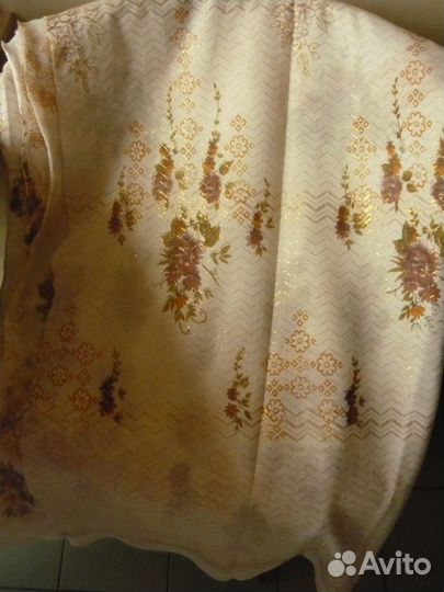 Ткань на шторы, прихваты для штор