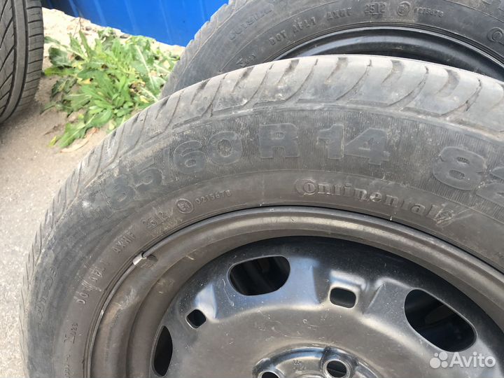 R14 Continental ContiPremiumContact 185/60, PCD 5x127 DIA 19