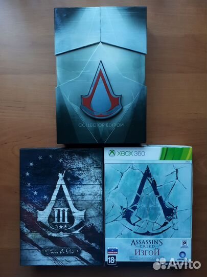 Коллекционки Assassin's Creed (Xbox 360)