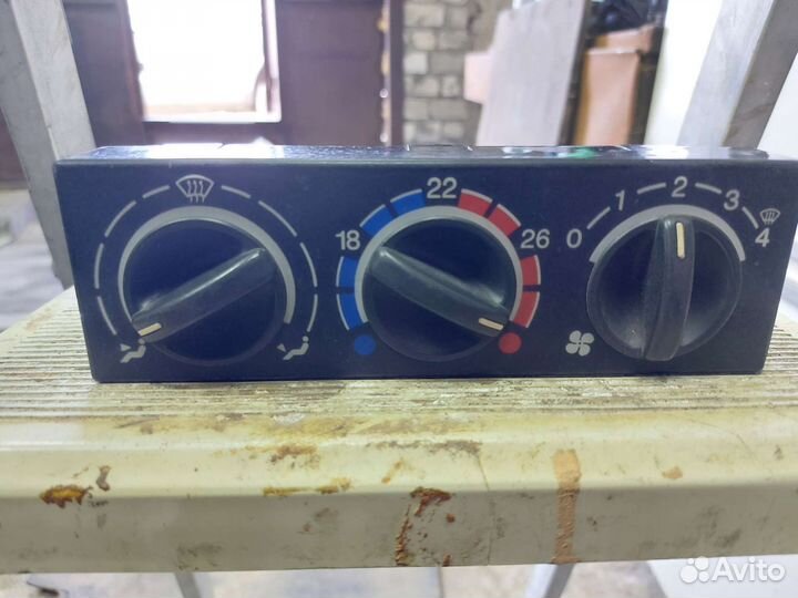 Блок управления отопителем ваз 2110 2112 евро