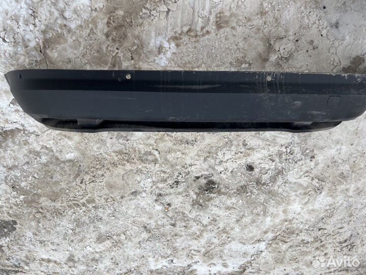Юбка заднего бампера skoda kodiaq
