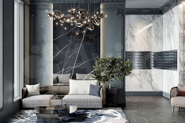 2-к. квартира, 43,4 м², 7/25 эт.