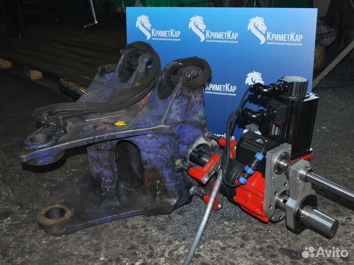 Ремонт стрелы экскаватора - Выезд