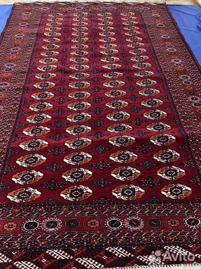 Ковер шерстяной текинский новый