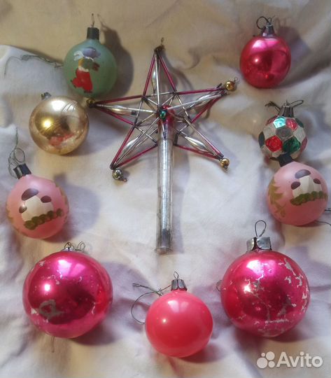 Ёлочные украшения СССР