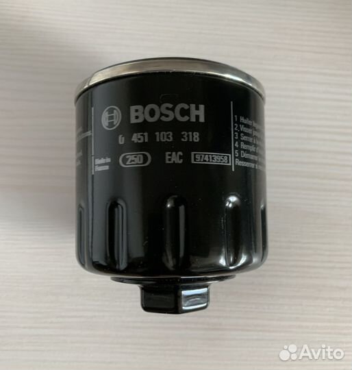 Масляный фильтр Bosch