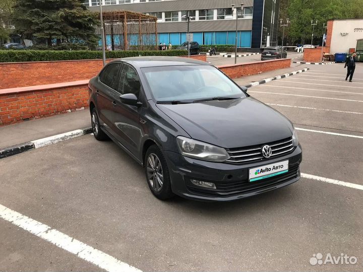 Volkswagen Polo 1.6 AT, 2018, 213 793 км