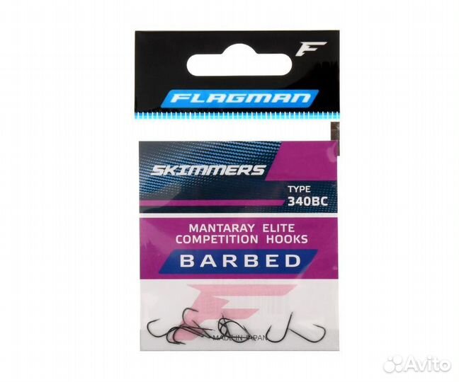 Flagman Крючок Mantaray Elite Skimmers №14 10шт