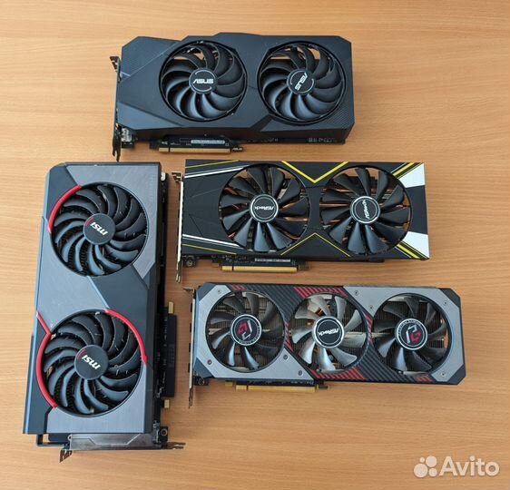 Видеокарты Radeon RX 5700 и 5700 XT 8Gb