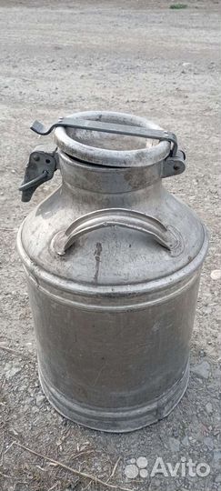 Фляга алюминиевая молочная