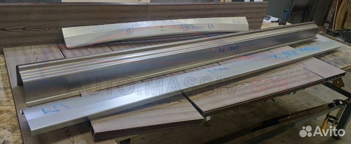 Ремонтные пороги Mazda Demio 1 (DW) дорест