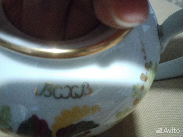 Чайник Цветы Юга лфз 50-е гг. всхв