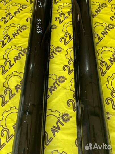 Накладки на порог обвес комплект Toyota Harrier