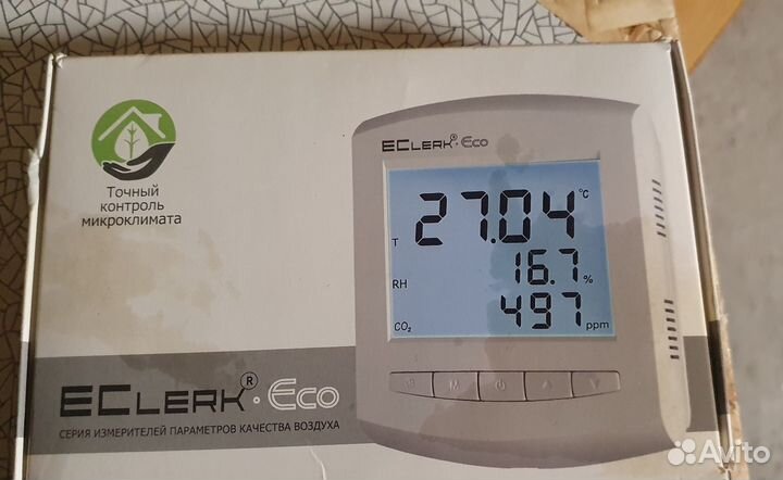 Регулятор микроклимата EClerk-Eco-rhtc-0-0-R