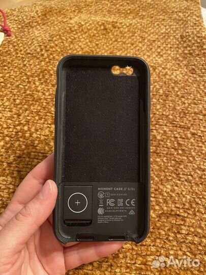 Чехол на iPhone 6 Moment Case с зарядкой и линзами