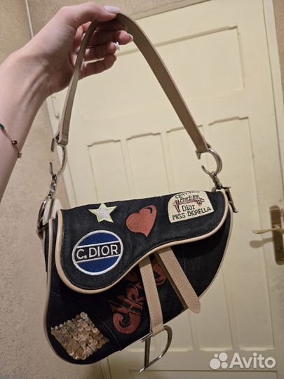 Сумка Dior saddle bag speedway