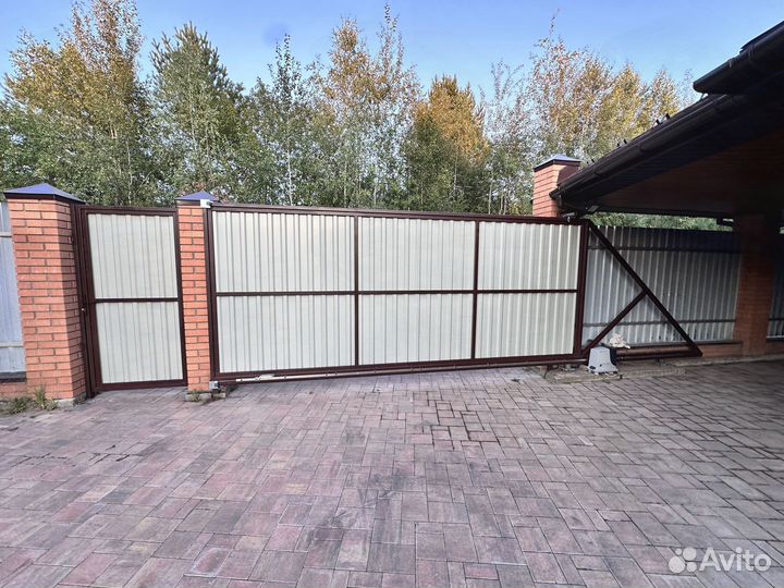Откатные ворота с установкой и доставкой
