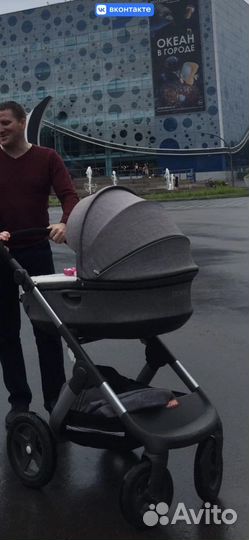 Коляска 2 в 1стокке