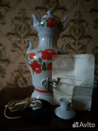 Фарфоровый самовар