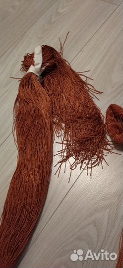 Штора из нитей