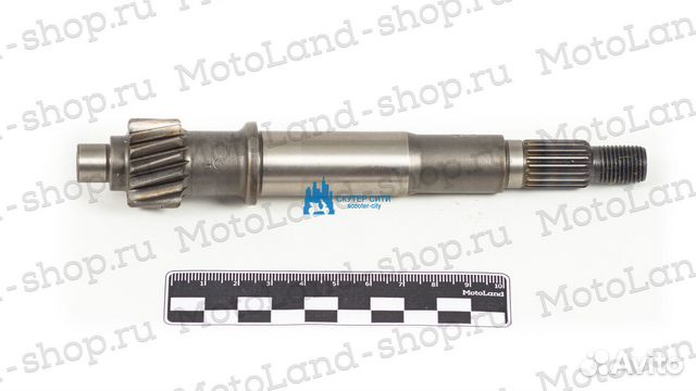 Вал редуктора первичный 161QMK 200см3 с реверсом