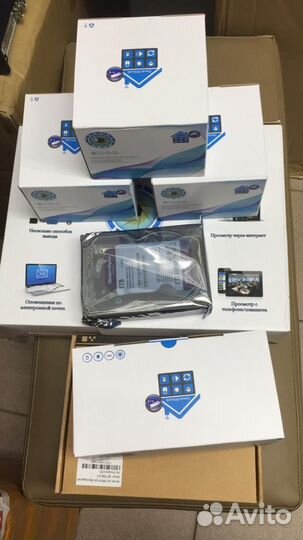 Уличный комплект видеонаблюдения POE/IP