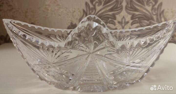 Ваза хрустальная СССР