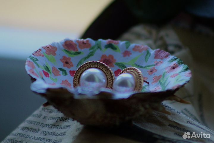 Декоративные ракушечки для ваших украшений