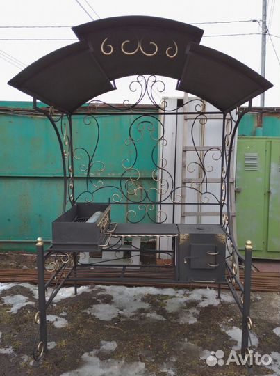 Мангал лофт