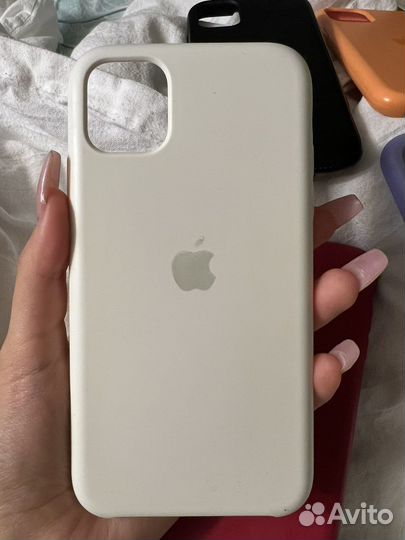 Чехлы на iPhone 11+стекло