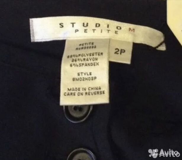 Бриджи капри брюки джинсы Zara Studio M S L нов